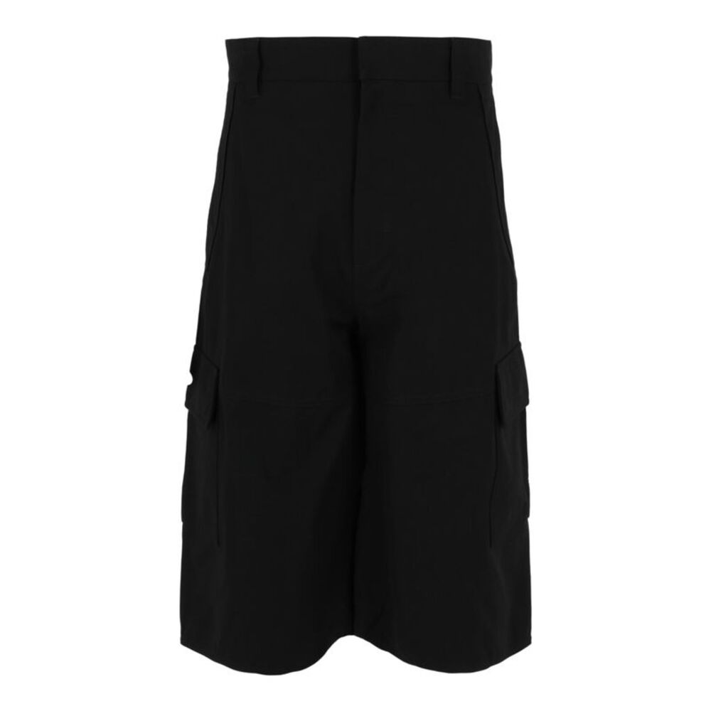 Givenchy Arched Cargo Shorts Black Mens